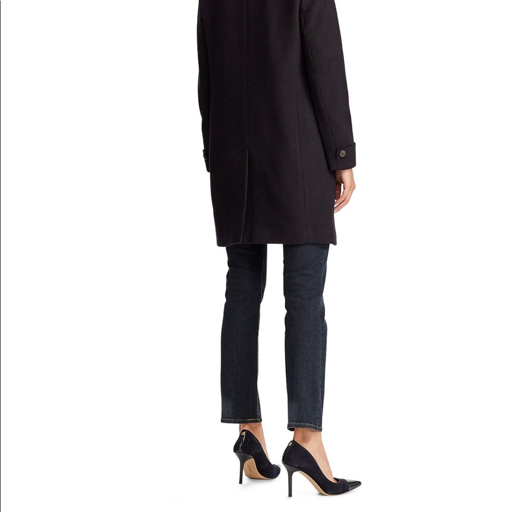 Ralph Lauren Wool Blend Walker Trench Style Coat. Size 6 - Picture 6 of 7